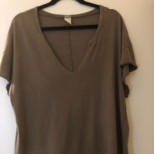 Casual loose short sleeve top
